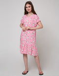 Nevada Short Sleeve Midi Dress Wish Star Unicorn