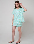 Nevada Short Sleeve Pyjama Shorts Wish Star Unicorn