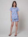 Nevada Short Sleeve Pyjama Shorts Rabbit Sunglass