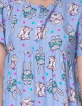 Nevada Short Sleeve Pyjama Shorts Rabbit Sunglass