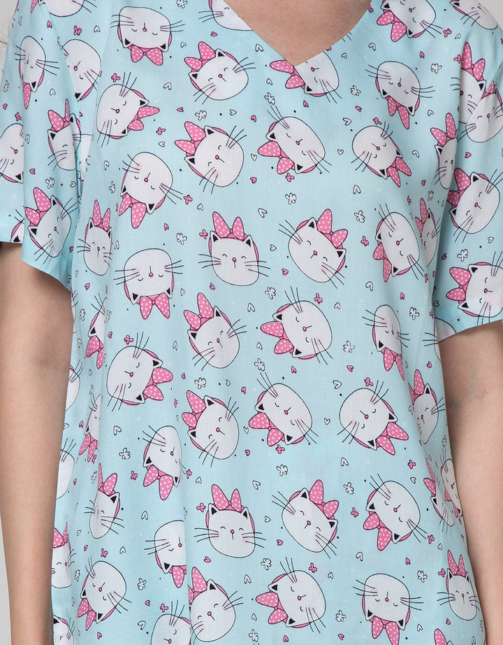 Nevada Short Sleeve Pajama Shorts My Ribbon