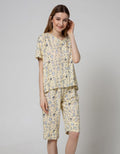 Nevada Short Sleeve Pyjama Capri Play With Me