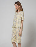 Nevada Short Sleeve Pyjama Capri Play With Me