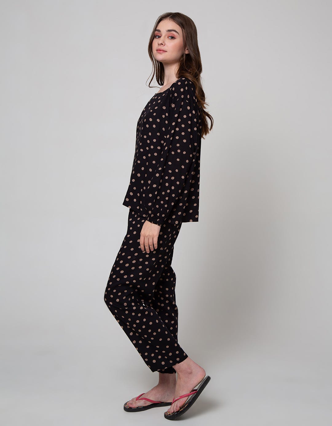 Nevada Polkadot Piyama Wanita