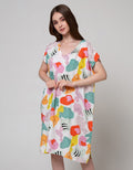 SS MIDI DRESS ANIMAL