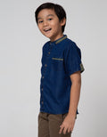Little M Short Sleeve Koko Casual Denim