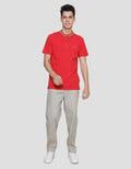 Cardinal Jeans Basic Casual Men's Collared T-Shirt