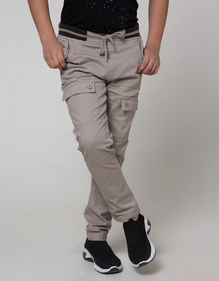 Nevada Long Pants Woven Rib Cargo Stretch