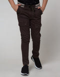 Nevada Long Pants Woven Rib Cargo Stretch