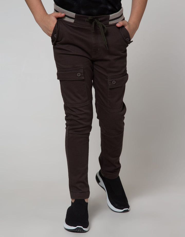 Nevada Long Pants Woven Rib Cargo Stretch