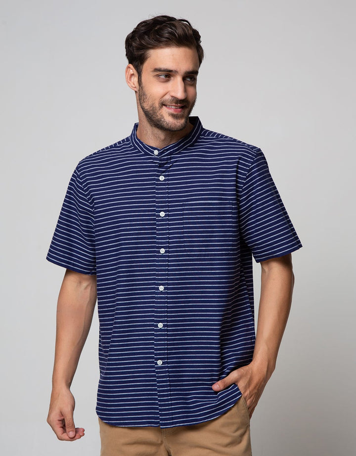 Cole Short Sleeve Koko Stripe Oxford