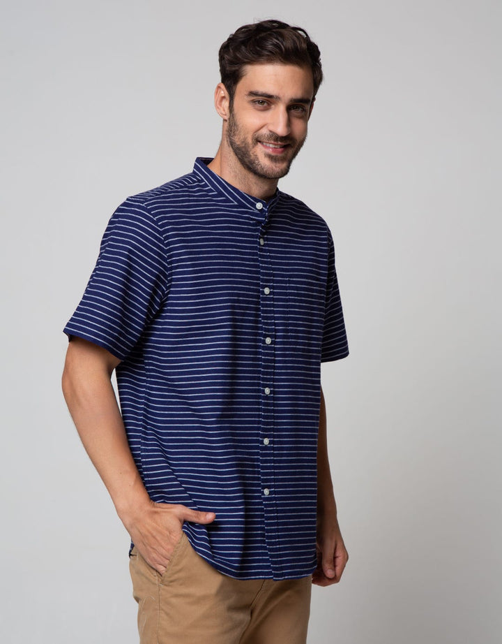 Cole Short Sleeve Koko Stripe Oxford