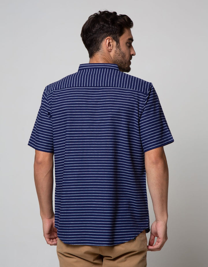 Cole Short Sleeve Koko Stripe Oxford
