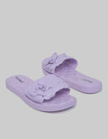 Fladeo Sandal Teplek Jelly Slide Flower Wanita