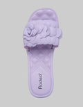 Fladeo Sandal Teplek Jelly Slide Flower Wanita