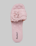 Fladeo Flower Women's Jelly Slide Sandals