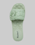 Fladeo Flower Strap Sandal Teplek Jelly Slide Wanita