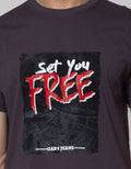 GAB'S Short Sleeve T-Shirt Print Set You Free