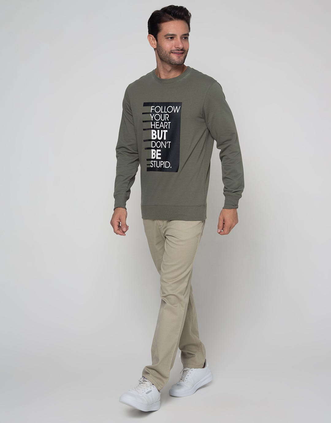 Gab'S Follow You Heart Sweat Shirt