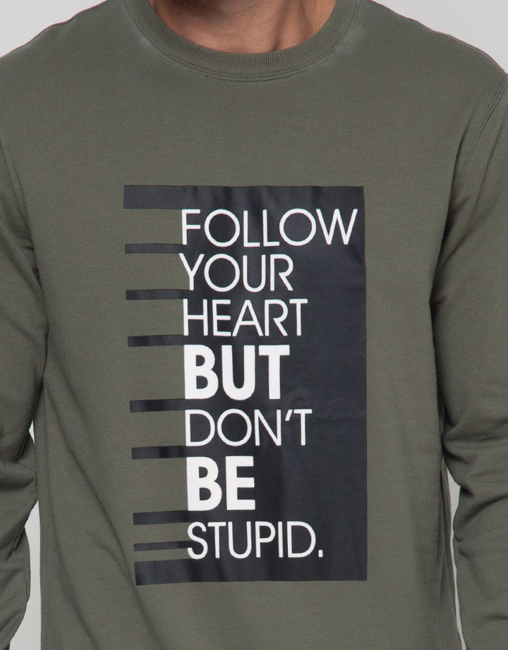 Gab'S Follow You Heart Sweat Shirt