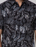 Walrus  Kemeja Studio Leaf Print