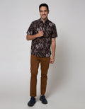 Walrus  Kemeja Studio Leaf Print