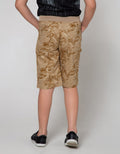 Nevada Short Pants Woven Basic Print Leaf