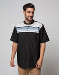 Cole Short Sleeve Koko Print Stripe Chest