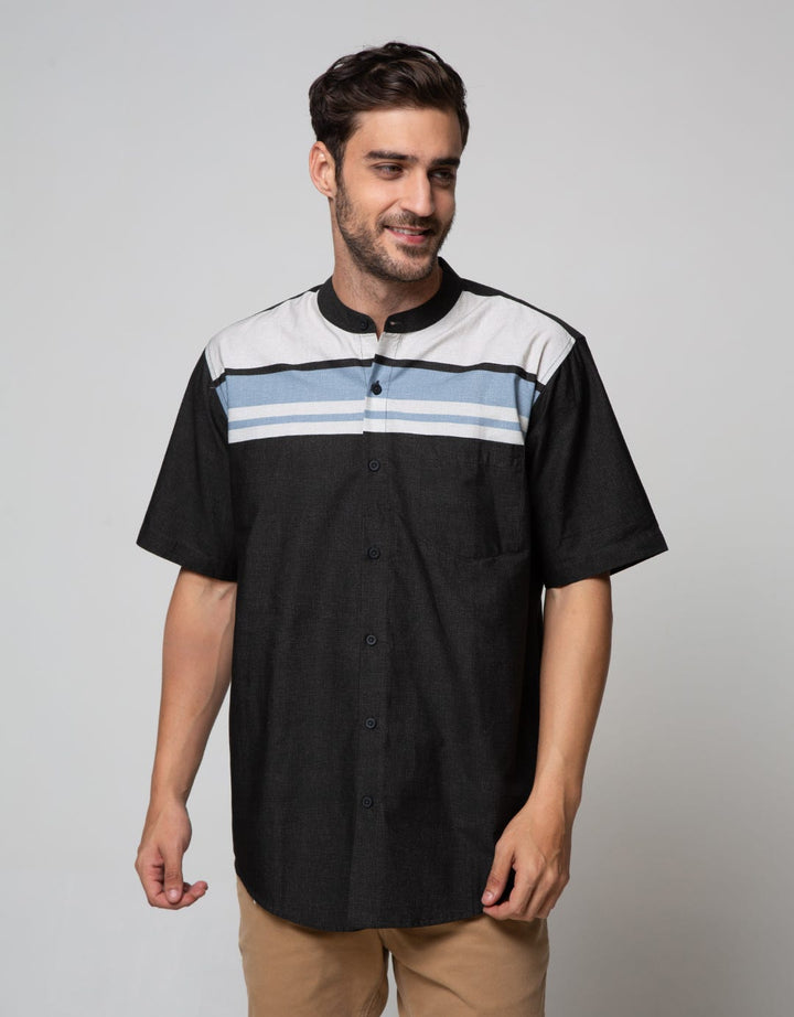 Cole Short Sleeve Koko Print Stripe Chest
