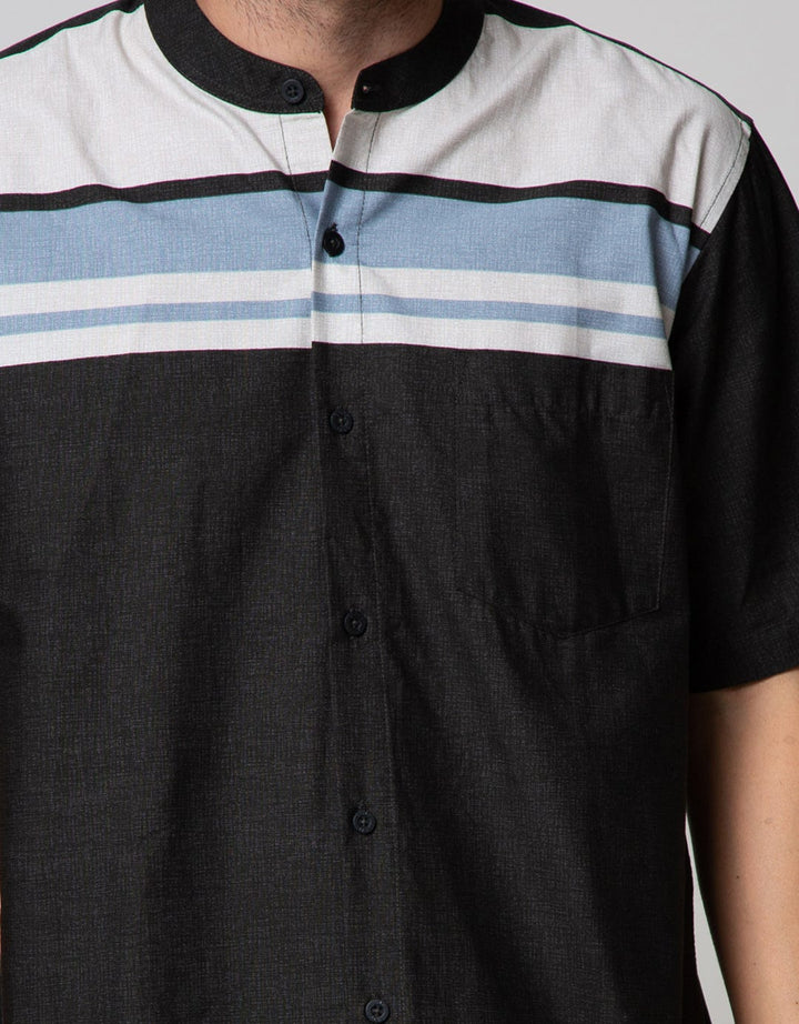 Cole Short Sleeve Koko Print Stripe Chest