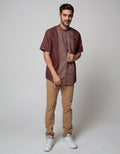 Cole Short Sleeve Koko Print 2 Sisi Pintu