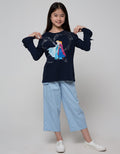 Disney Lengan Panjang T-Shirt Frozen Lengan Kerut