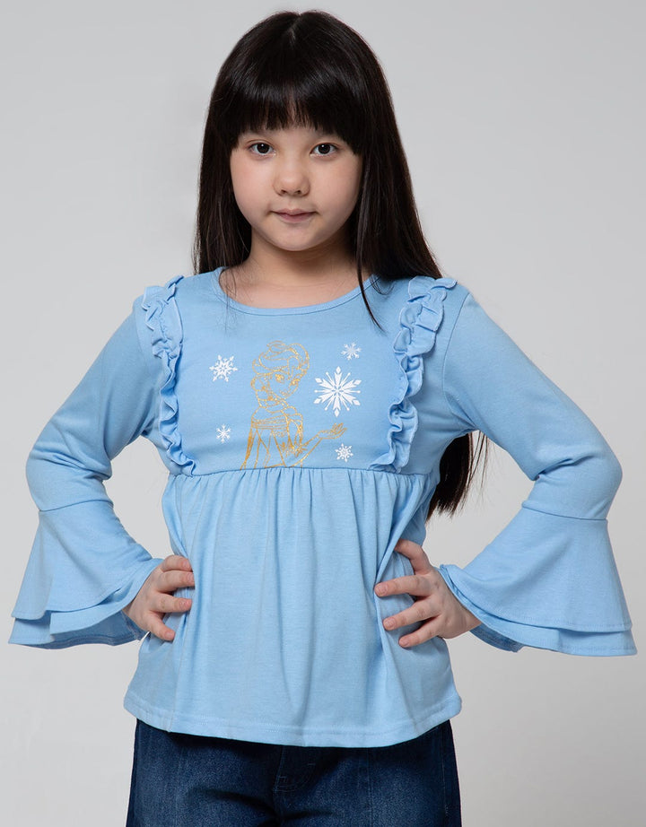 Disney Frozen 3 Long Sleeve T-Shirt Knit