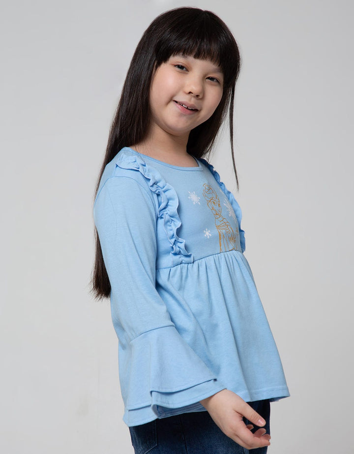 Disney Frozen 3 Long Sleeve T-Shirt Knit