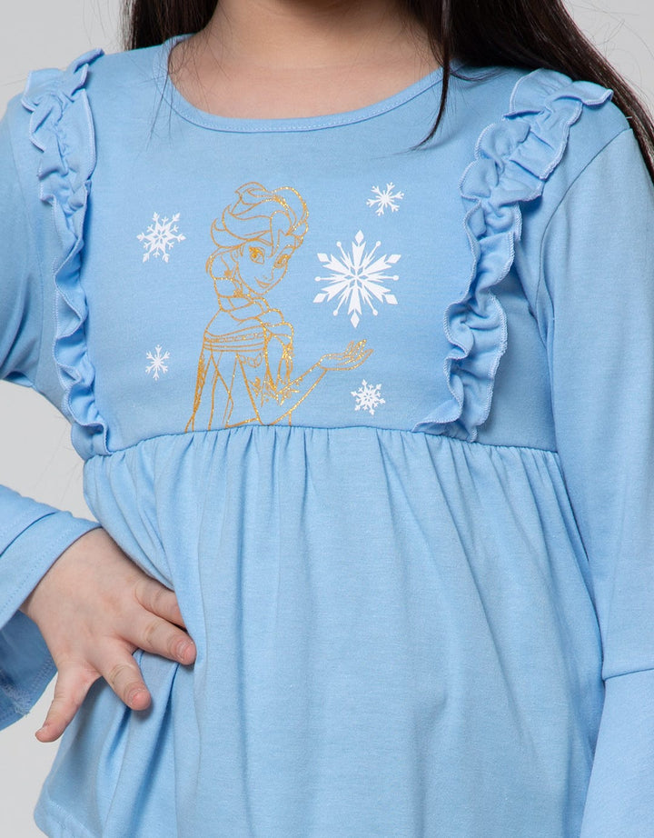 Disney Frozen 3 Long Sleeve T-Shirt Knit