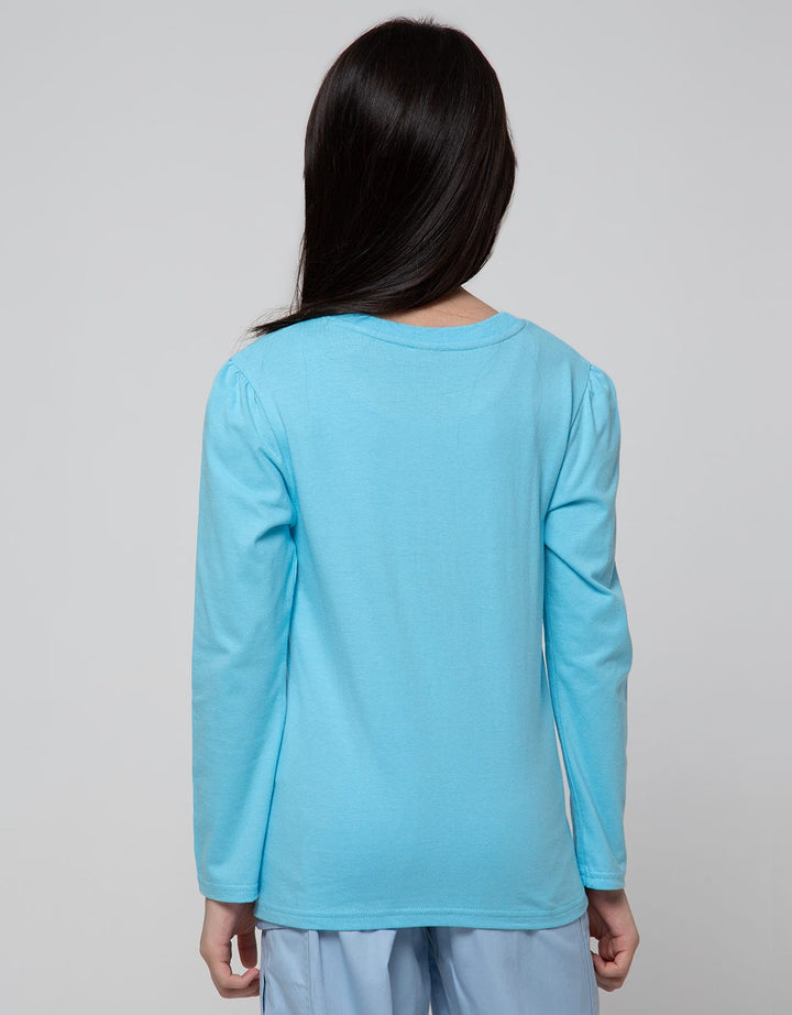 Disney Long Sleeve Tie Dye T-Shirt Frozen Sisterly Love