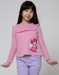 Disney Minnie Long Sleeve T-Shirt Ruffle