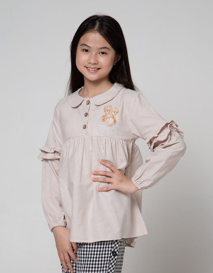 Disney Frozen Long Sleeve Blouse Woven Frozen 1