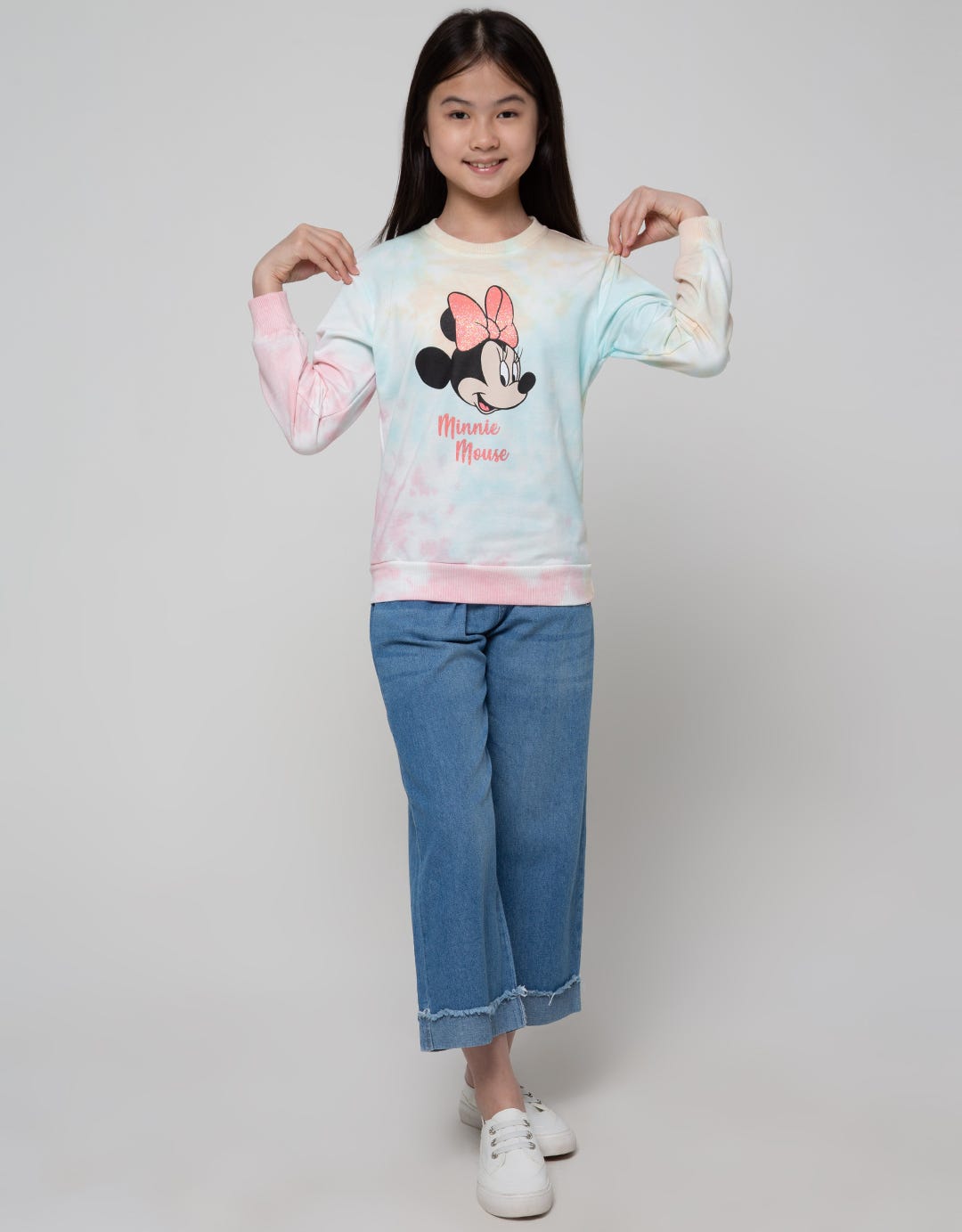 Disney 3 Minnie Sweatshirt Lengan