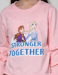 Disney Sweatshirt Ruffle Frozen Stronger Together