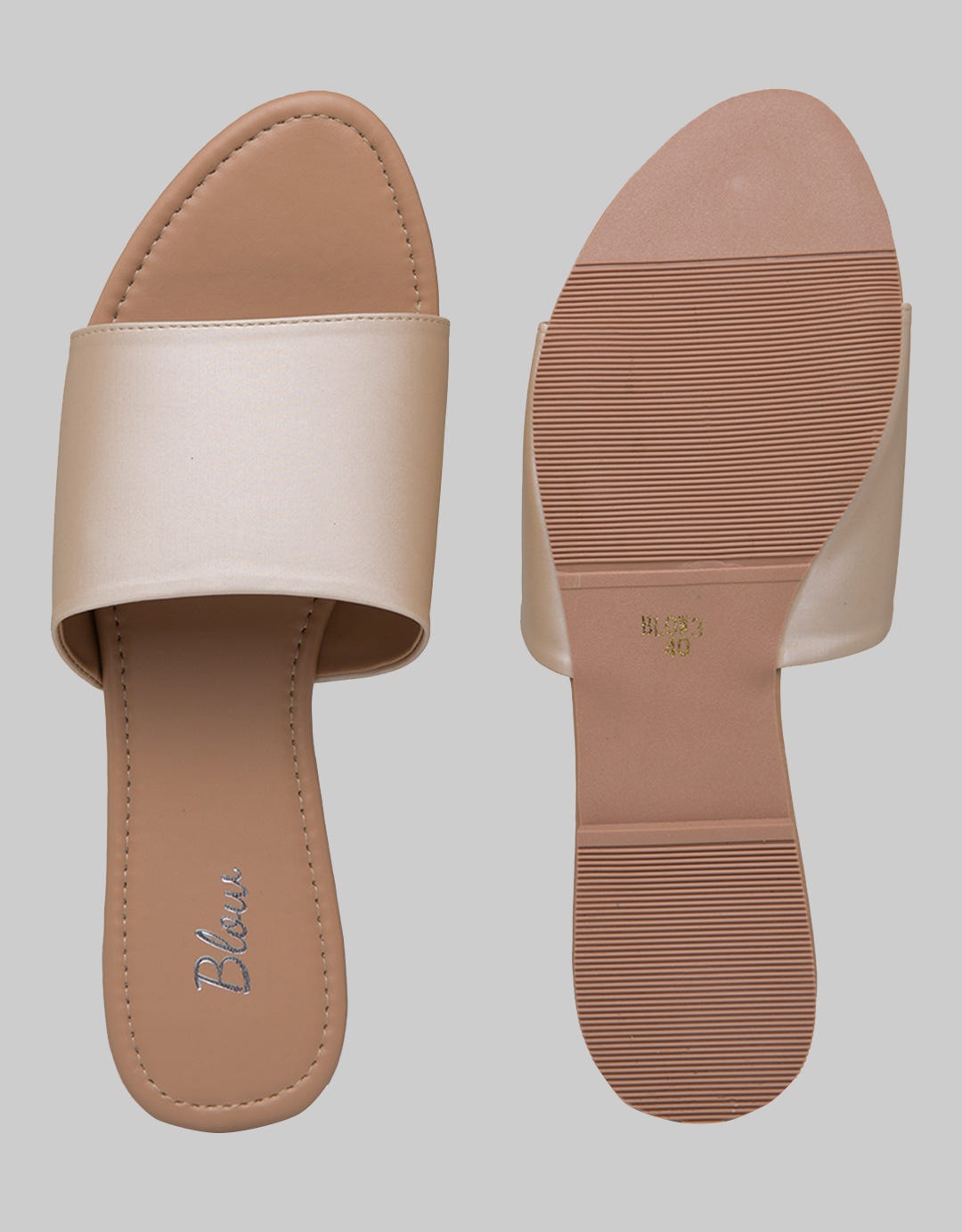 St. Yves Slipper Sandals Wide Strap Blow