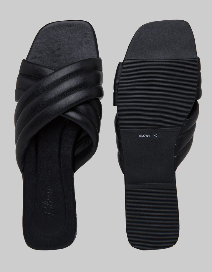 St. Yves Slipper Sandals Cross Strap Blow