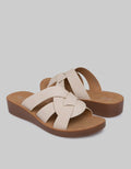 St. Yves Slipper Cross Ban Sandal Wanita