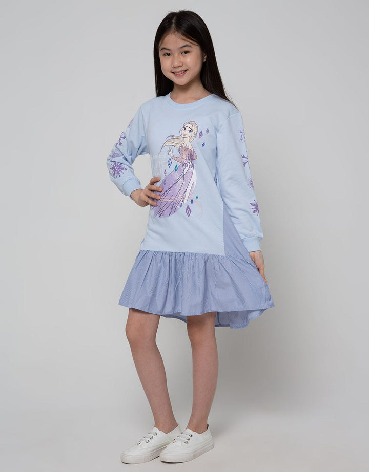 Disney Frozen Dress Long Sleeve Combi