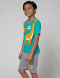 Little M Top Bottom Set Reg Animal Sambung