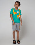 Little M Top Bottom Set Reg Animal Sambung