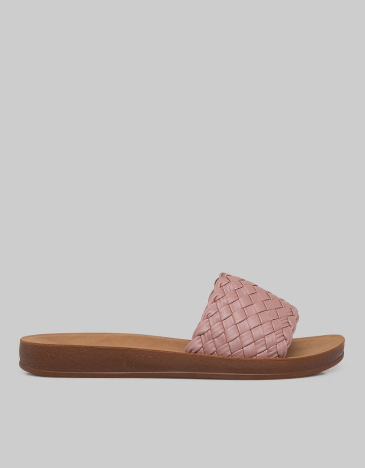 St. Yves Slipper Sandals Woman Braid Strap