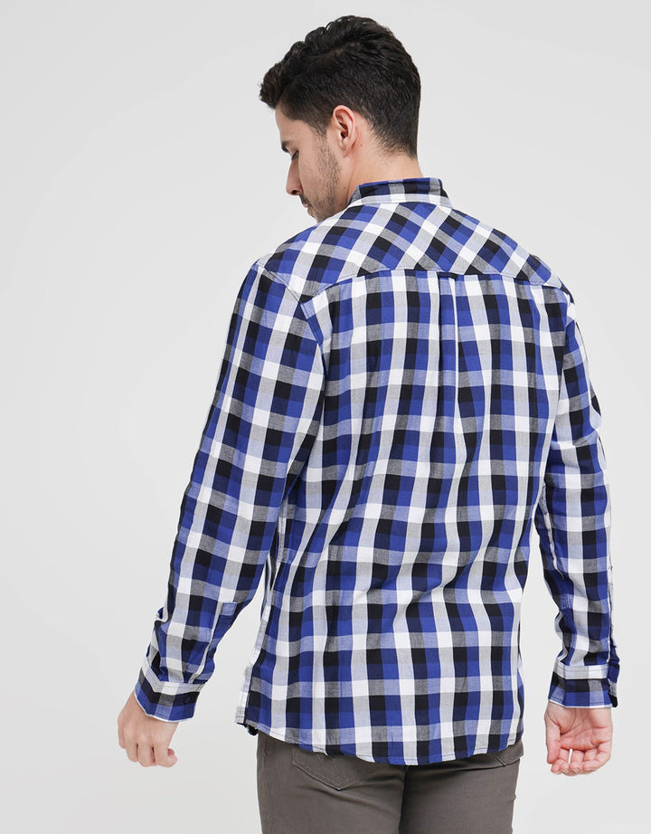 Bombboogie Kemeja Lengan Panjang Fullprint Check