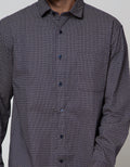 Cole Long Sleeve Shirt Print Regular