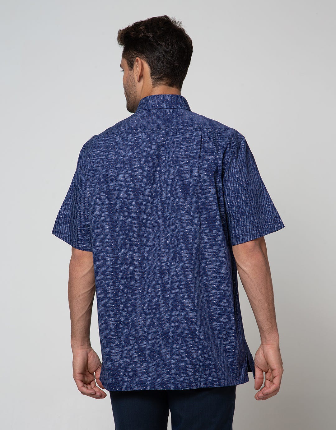 Cole Short Sleeve Shirt Print Regular